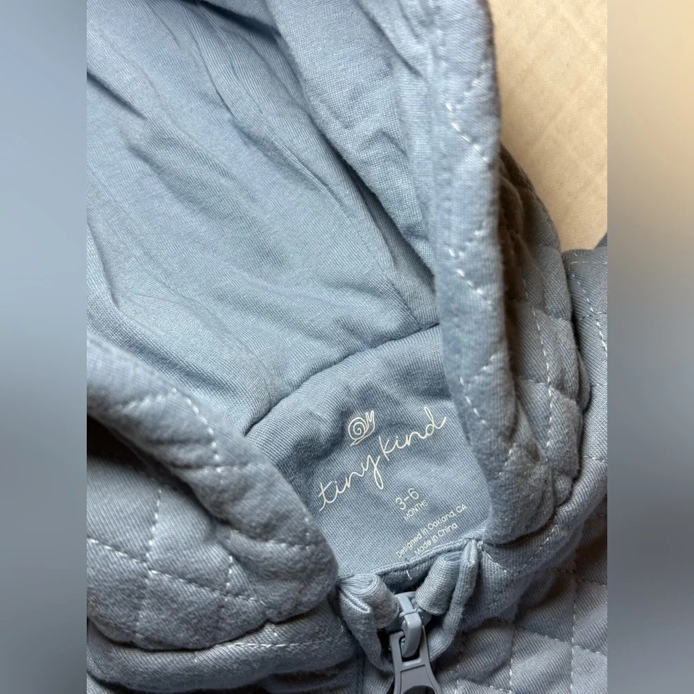 Tiny Kind Quilted Bunting Suit - 3-6 months, Blue color NWOT